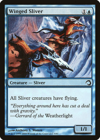 Winged Sliver [Premium Deck Series: Slivers] | Good Games Cannington