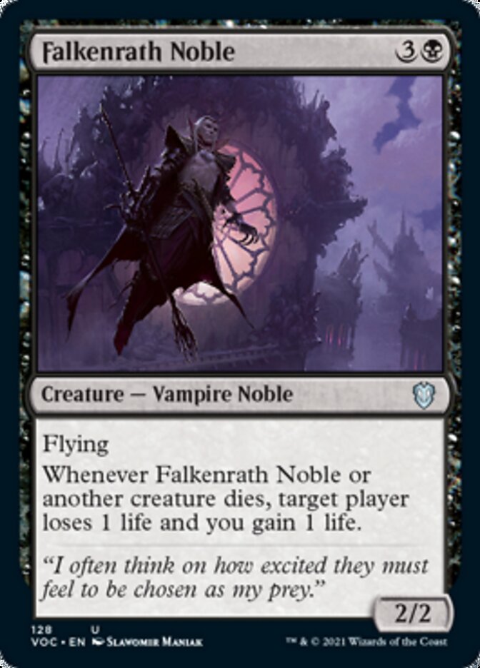 Falkenrath Noble [Innistrad: Crimson Vow Commander] | Good Games Cannington