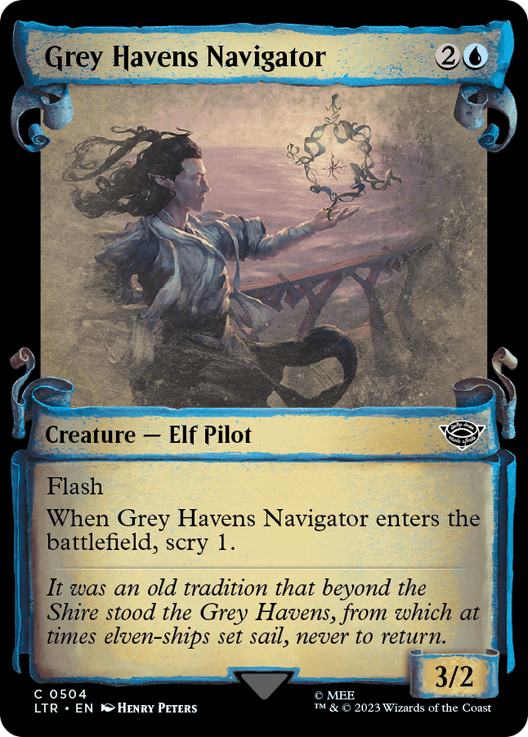 Grey Havens Navigator [The Lord of the Rings: Tales of Middle-Earth Showcase Scrolls] | Good Games Cannington