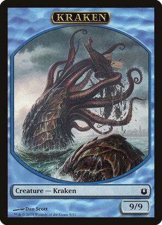 Kraken Token [Born of the Gods Tokens] | Good Games Cannington