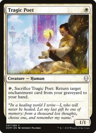 Tragic Poet [Dominaria] | Good Games Cannington