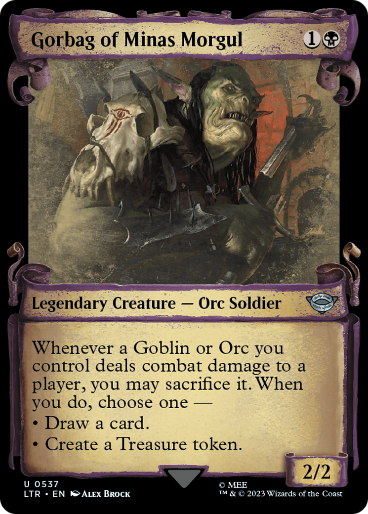 Gorbag of Minas Morgul [The Lord of the Rings: Tales of Middle-Earth Showcase Scrolls] | Good Games Cannington