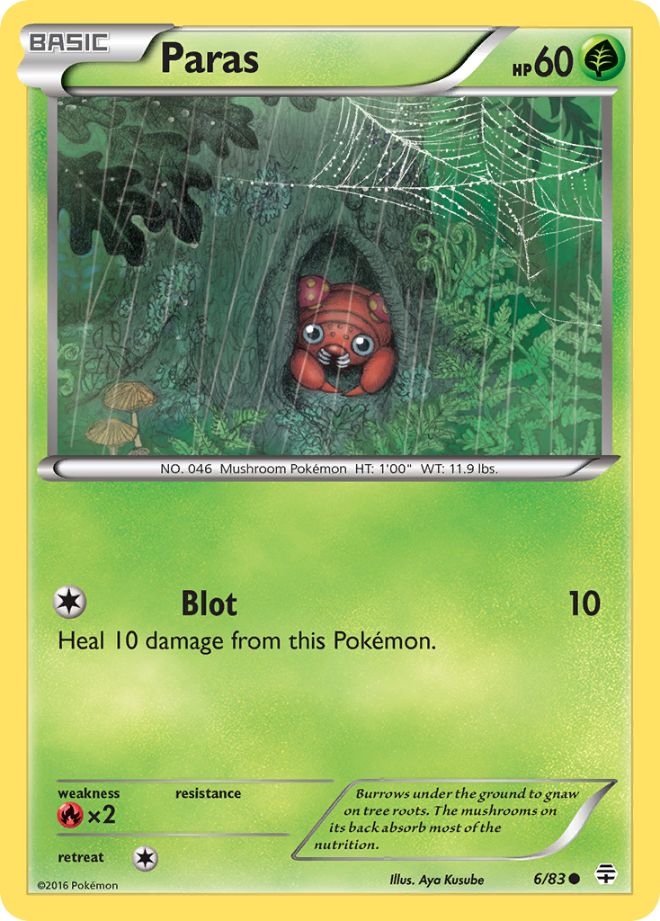 Paras (6/83) [XY: Generations] | Good Games Cannington