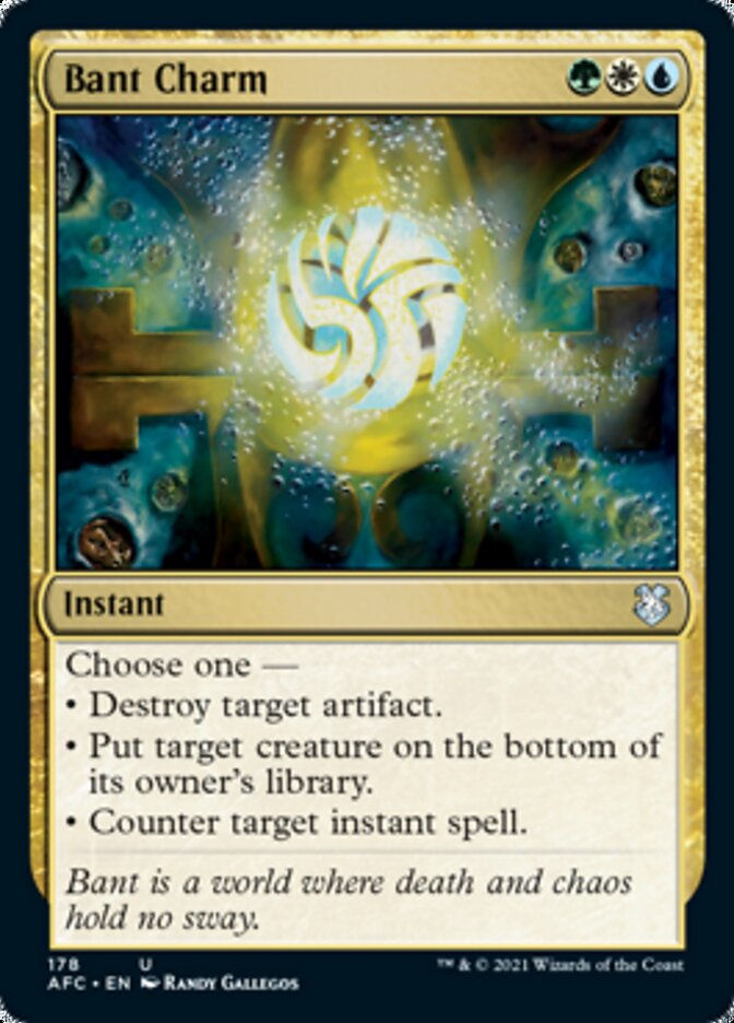 Bant Charm [Dungeons & Dragons: Adventures in the Forgotten Realms Commander] | Good Games Cannington