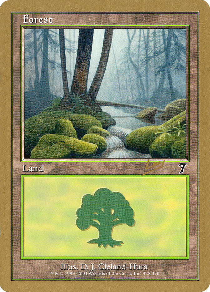 Forest (rl328) (Raphael Levy) [World Championship Decks 2002] | Good Games Cannington