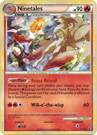 Ninetales (7/123) (Cracked Ice) [HeartGold & SoulSilver: Undaunted] | Good Games Cannington