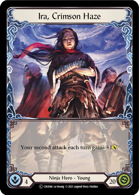 Ira, Crimson Haze [U-CRU046-RF] Unlimited Rainbow Foil | Good Games Cannington