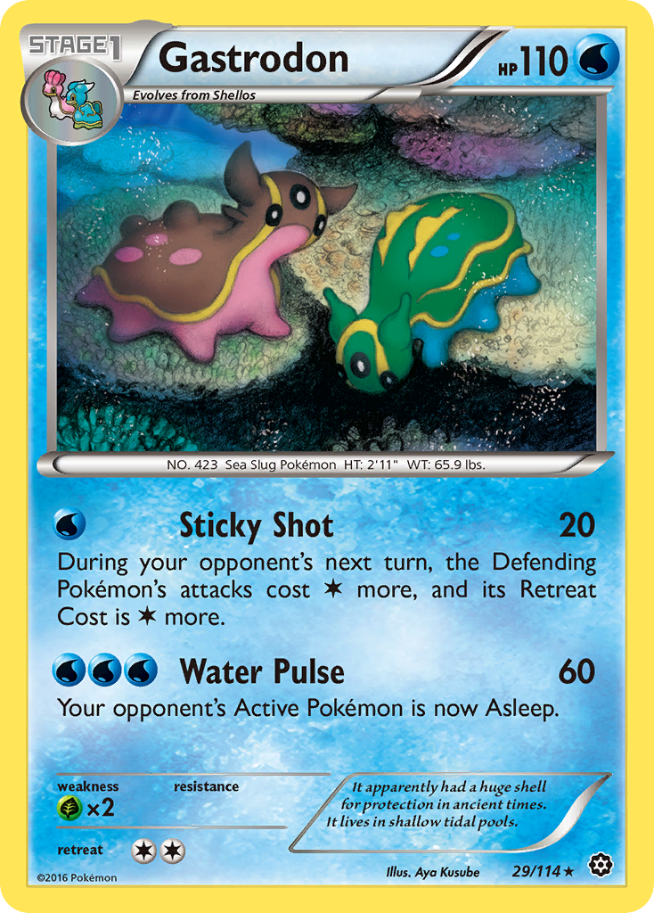 Gastrodon (29/114) [XY: Steam Siege] | Good Games Cannington