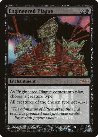 Engineered Plague [Friday Night Magic 2007] | Good Games Cannington