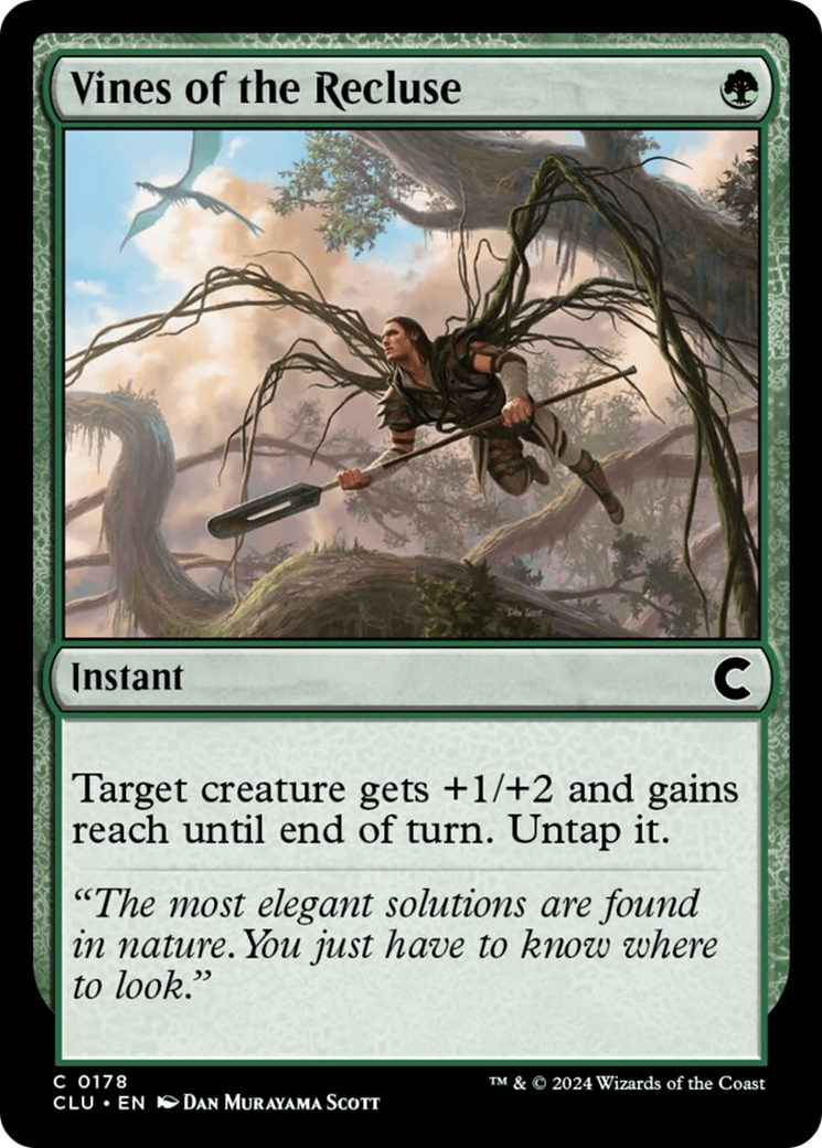 Vines of the Recluse [Ravnica: Clue Edition] | Good Games Cannington