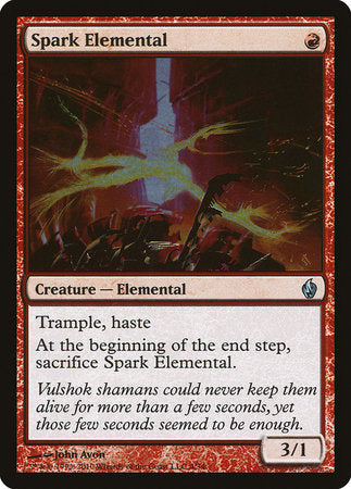 Spark Elemental [Premium Deck Series: Fire and Lightning] | Good Games Cannington