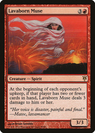 Lavaborn Muse [Duel Decks: Sorin vs. Tibalt] | Good Games Cannington