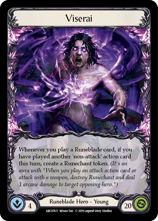 Viserai // Viserai, Rune Blood [ARC076-T // ARC075-T] 1st Edition Normal | Good Games Cannington