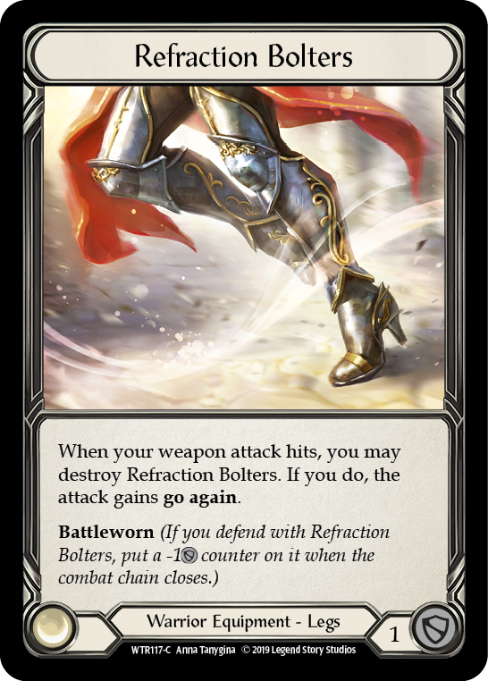 Refraction Bolters [WTR117-C] Alpha Print Cold Foil | Good Games Cannington