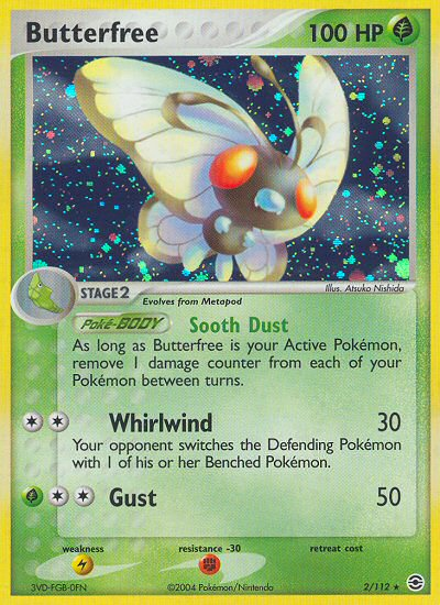 Butterfree (2/112) [EX: FireRed & LeafGreen] | Good Games Cannington