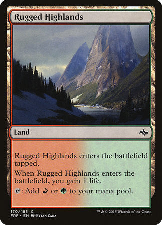 Rugged Highlands [Fate Reforged] | Good Games Cannington
