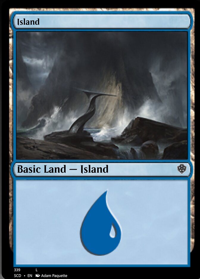 Island (339) [Starter Commander Decks] | Good Games Cannington