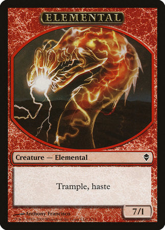 Elemental Token [Zendikar Tokens] | Good Games Cannington