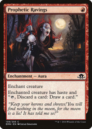 Prophetic Ravings [Eldritch Moon] | Good Games Cannington