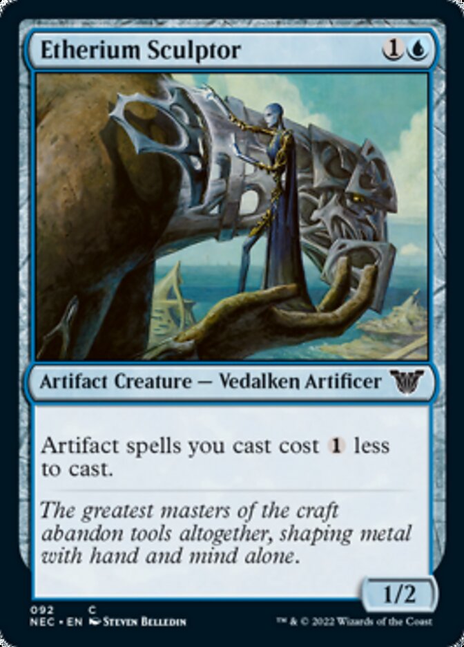 Etherium Sculptor [Kamigawa: Neon Dynasty Commander] | Good Games Cannington
