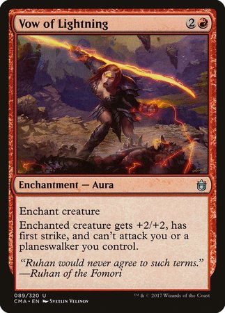 Vow of Lightning [Commander Anthology] | Good Games Cannington