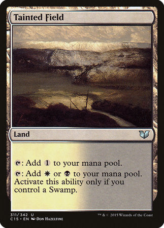 Tainted Field [Commander 2015] | Good Games Cannington