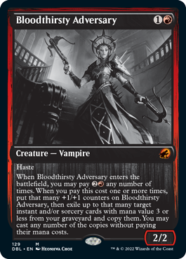Bloodthirsty Adversary [Innistrad: Double Feature] | Good Games Cannington