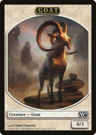 Goat Token [Magic 2013 Tokens] | Good Games Cannington