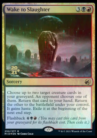 Wake to Slaughter [Innistrad: Midnight Hunt Prerelease Promos] | Good Games Cannington
