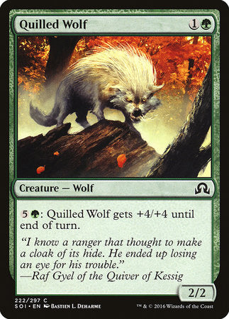 Quilled Wolf [Shadows over Innistrad] | Good Games Cannington