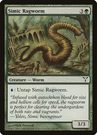 Simic Ragworm [Dissension] | Good Games Cannington
