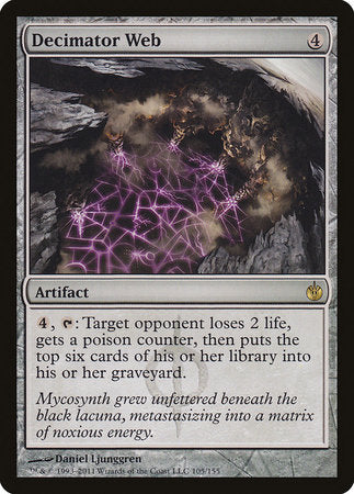 Decimator Web [Mirrodin Besieged] | Good Games Cannington