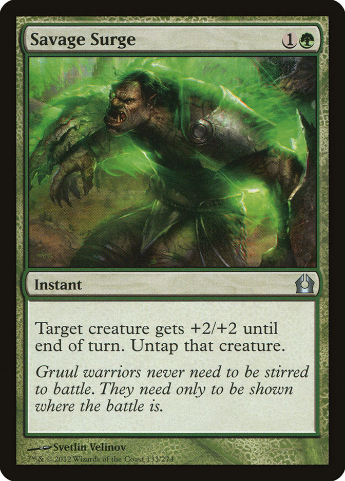 Savage Surge [Return to Ravnica] | Good Games Cannington