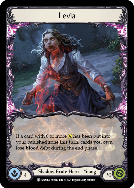 Levia // Ravenous Meataxe [MON120 // MON221] 1st Edition Normal | Good Games Cannington