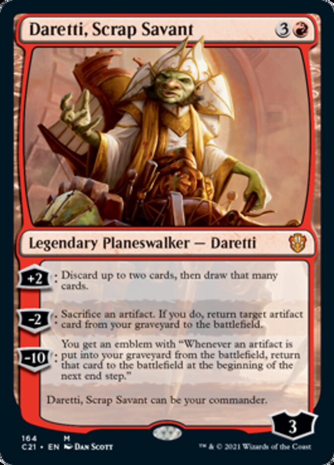 Daretti, Scrap Savant [Commander 2021] | Good Games Cannington