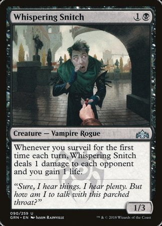 Whispering Snitch [Guilds of Ravnica] | Good Games Cannington