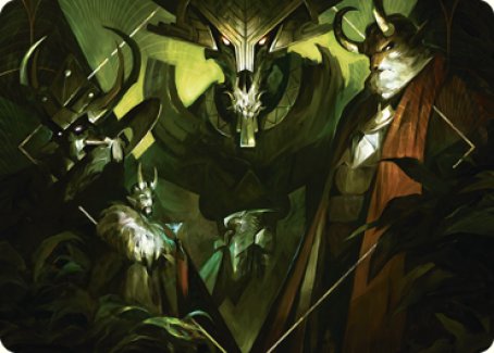 Meeting of the Five Art Card [Streets of New Capenna Art Series] | Good Games Cannington
