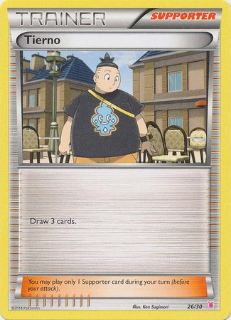 Tierno (26/30) [XY: Trainer Kit 1 - Wigglytuff] | Good Games Cannington