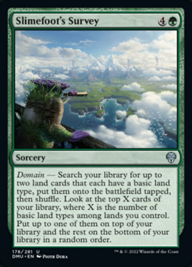 Slimefoot's Survey [Dominaria United] | Good Games Cannington