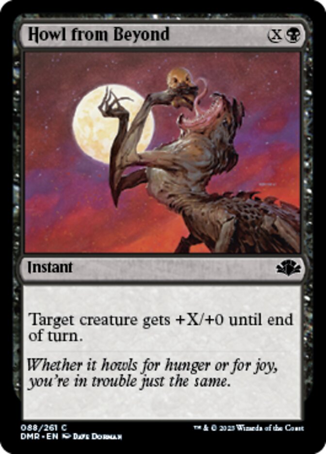 Howl from Beyond [Dominaria Remastered] | Good Games Cannington