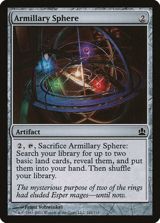 Armillary Sphere [Commander 2011] | Good Games Cannington