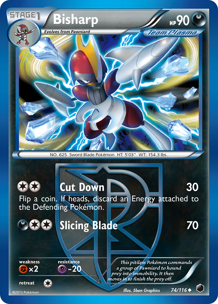 Bisharp (74/116) [Black & White: Plasma Freeze] | Good Games Cannington