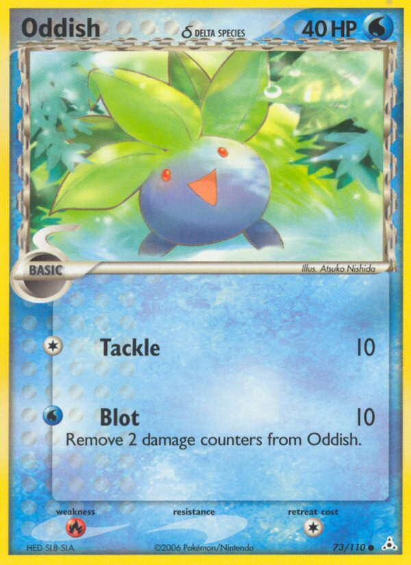 Oddish (73/110) (Delta Species) [EX: Holon Phantoms] | Good Games Cannington