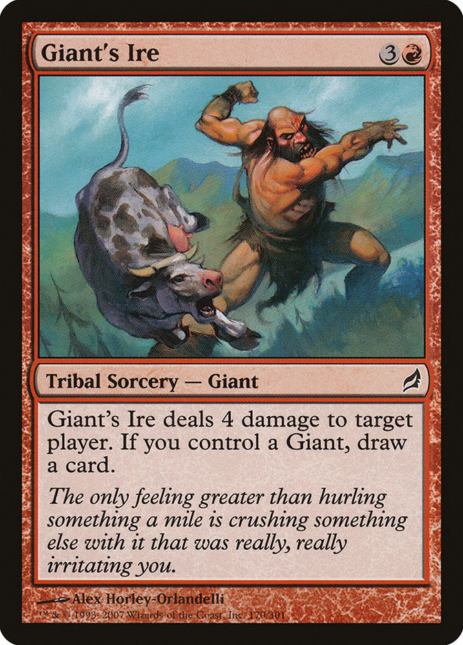 Giant's Ire [Lorwyn] | Good Games Cannington