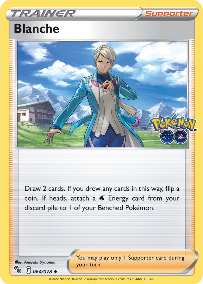 Blanche (064/078) [Pokémon GO] | Good Games Cannington