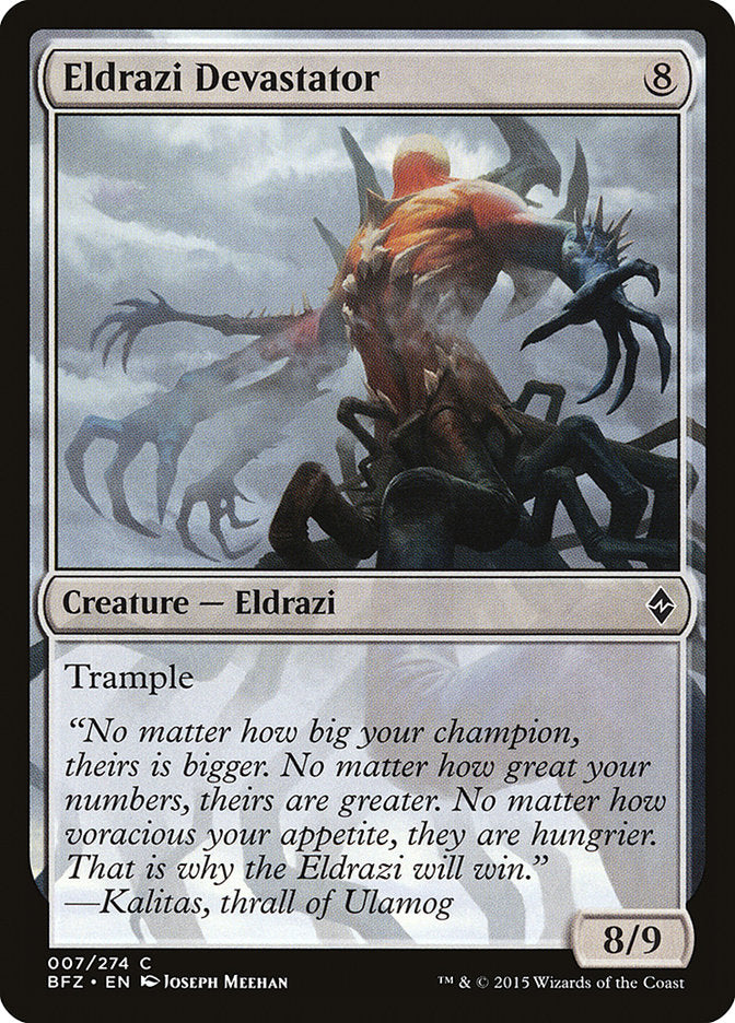 Eldrazi Devastator [Battle for Zendikar] | Good Games Cannington