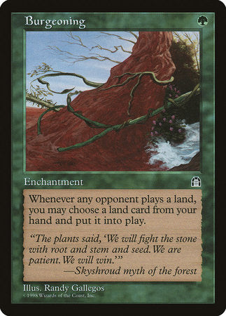 Burgeoning [Stronghold] | Good Games Cannington