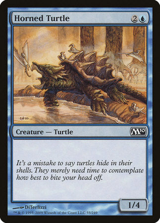 Horned Turtle [Magic 2010] | Good Games Cannington