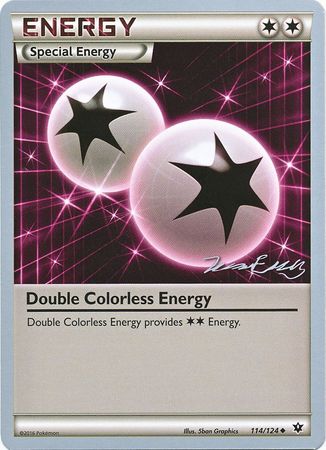 Double Colorless Energy (114/124) (Bebe - Jesper Eriksen) [World Championships 2016] | Good Games Cannington