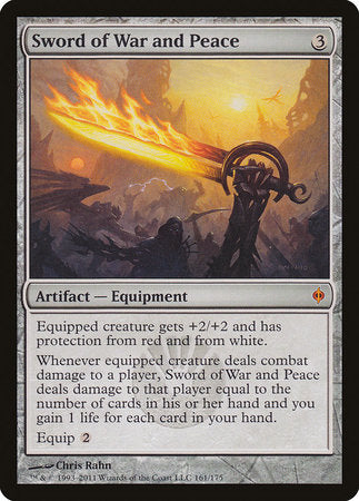 Sword of War and Peace [New Phyrexia] | Good Games Cannington